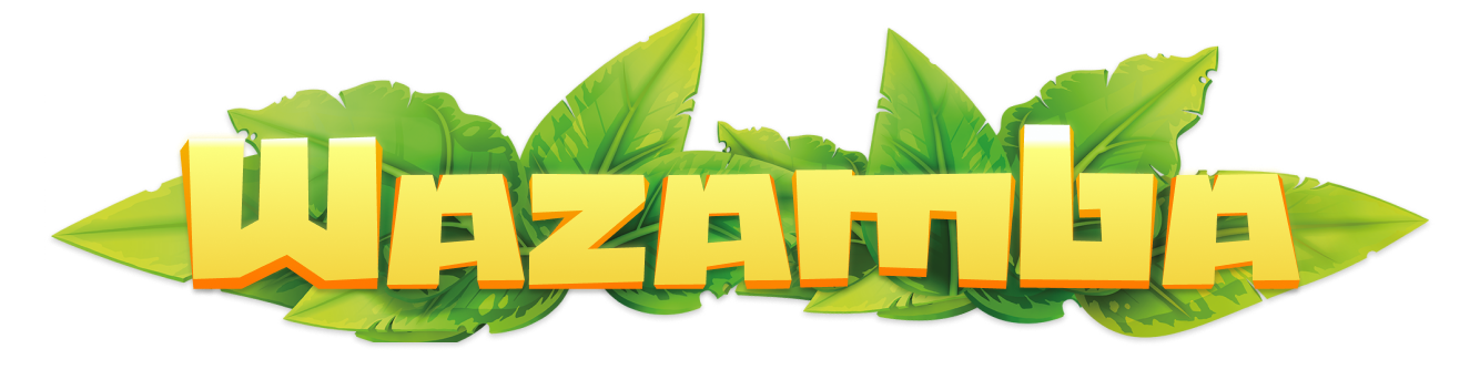 Wazamba logo - casino offering Pasur by Galaxsys