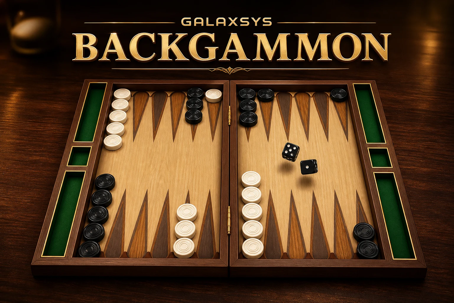 Backgammon by Galaxsys - gameplay screenshot