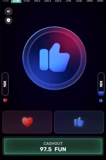 Coin Flip screenshot 2 - coin spinning mid-flip