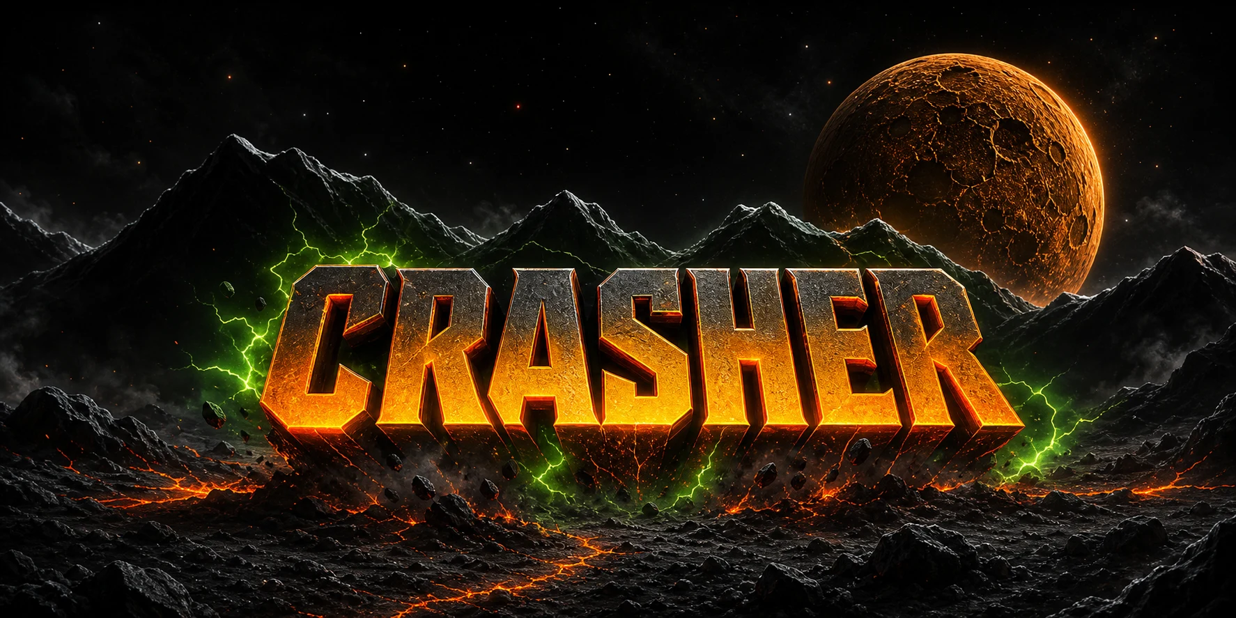 Crasher screenshot - gameplay view