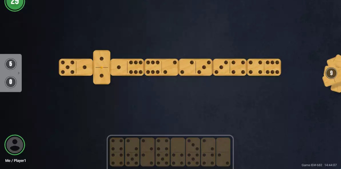 Dominoes by Galaxsys - gameplay screenshot