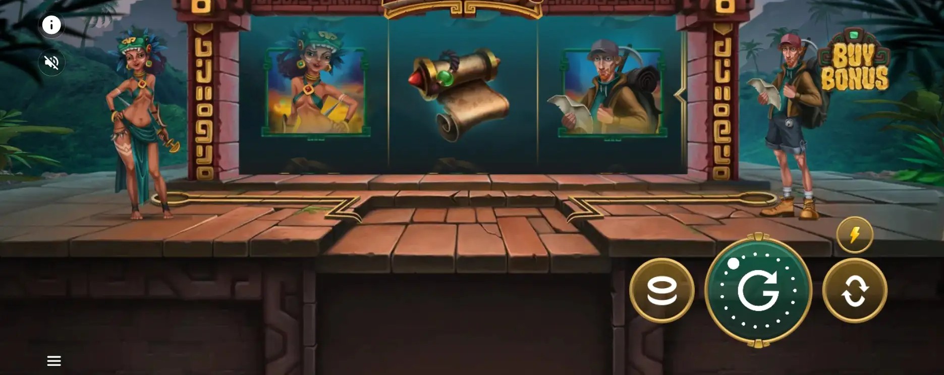 El Dorado screenshot 2 - three-reel base game with Buy Bonus button visible
