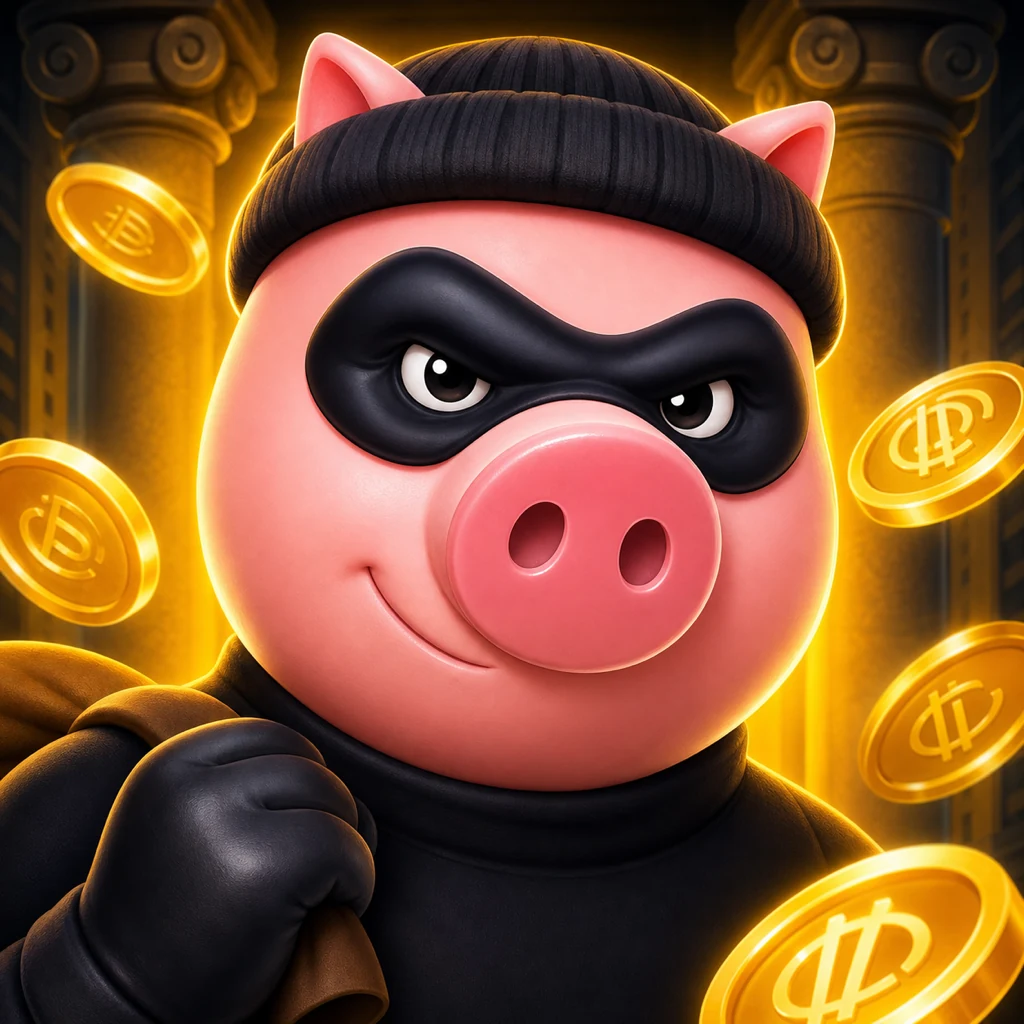 Gangsta Piggy: Hold And Win screenshot