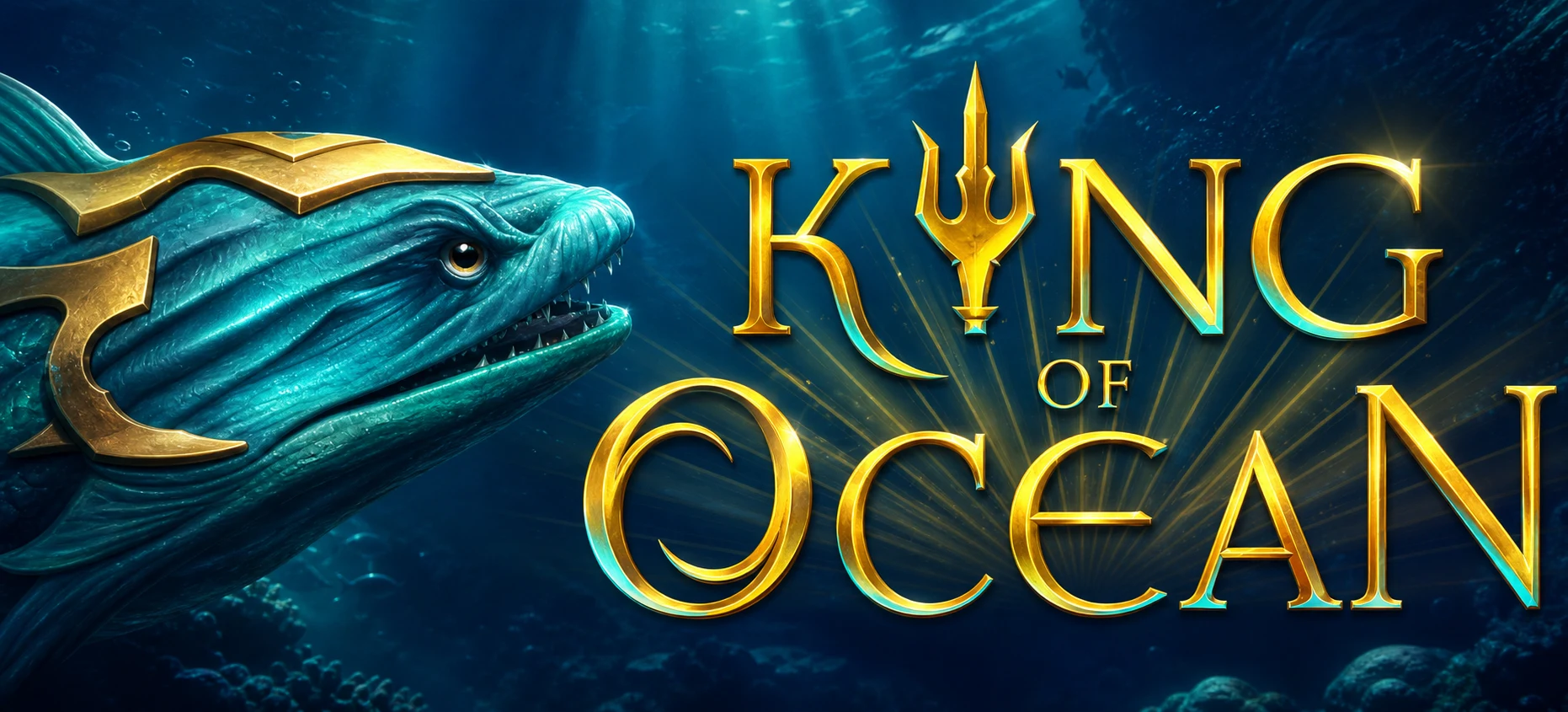 King of Ocean by Galaxsys - underwater fish shooting game key art