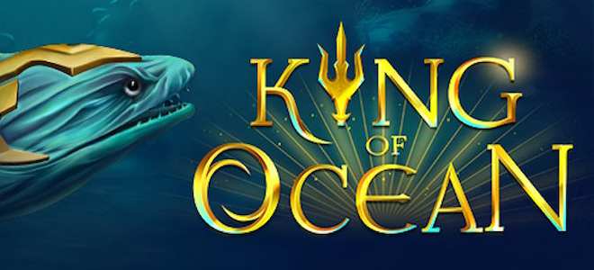 King of Ocean screenshot 1 - game title art with underwater theme