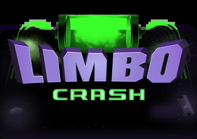 Limbo Crash game screenshot - target odds set before the round with the green cylinder result