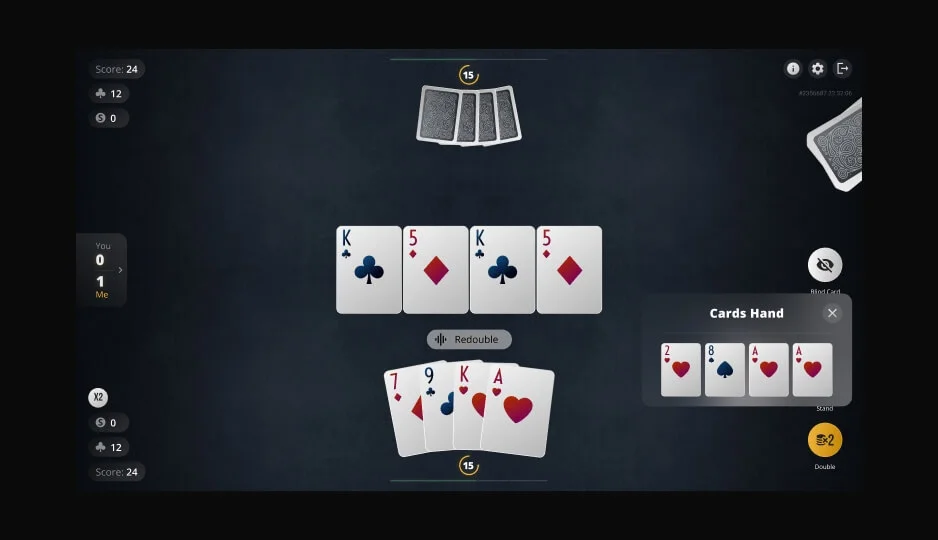 Pasur by Galaxsys - gameplay screenshot